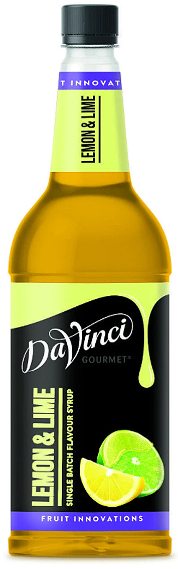 Сироп "Da Vinci Gourmet" со вкусом Лимона и Лайма  (фруктовая серия) 1000мл