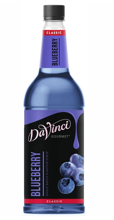 Сироп со вкусом Черники, (DVG Classic Blueberry Flavoured Syrup), 0,75 л