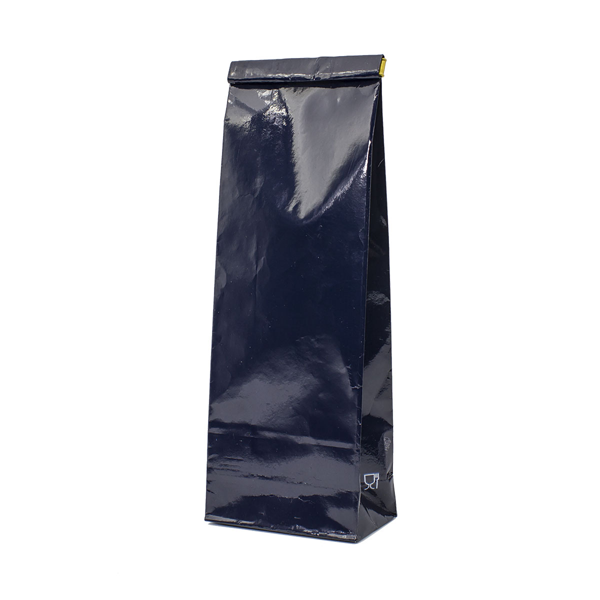 Пакет для фасовки чая синий 100 г (размер 7х4х21 см)